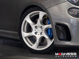 FIAT 500 Custom Wheels by Lorinser - 7.5x17" - Silver Finish